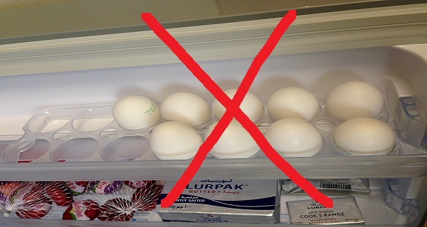 Reason Why You Should Never Keep Your Eggs In The Refrigerator