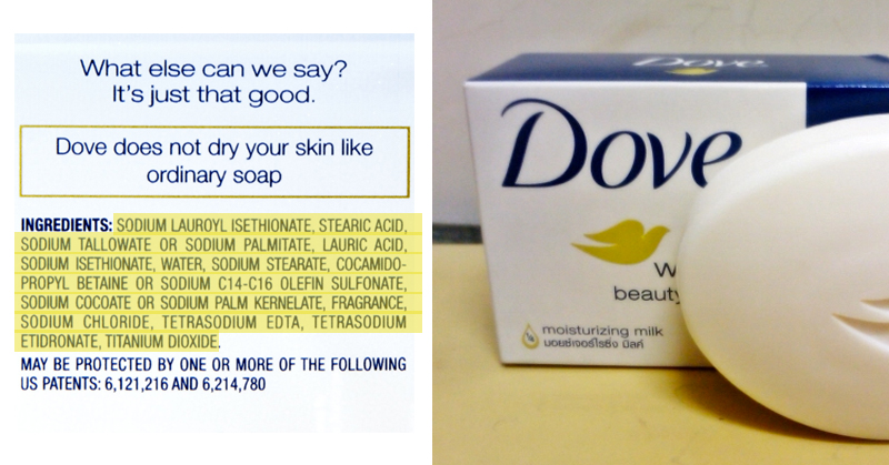 Dove Beauty Products Are Filled With Chemicals, Fake Dyes And Toxic Fragrance