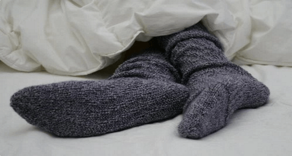 After reading this, you will always put on socks when going to bed!