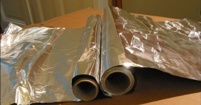 Warning: If you use aluminum foil, stop immediately and here is the reason