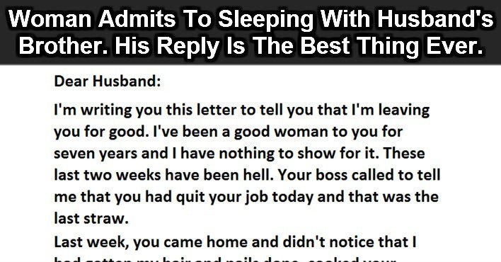 The Best Divorce Letter Ever. This Guy Nails It