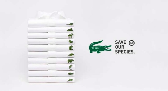 LACOSTE change son logo en l’honneur des espèces en voie d’extinction