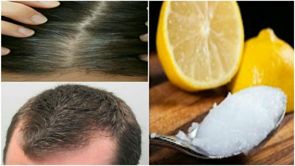 Mélange d’huile de noix de coco et de citron : il remet les cheveux gris à leur couleur naturelle